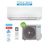 Daikin FTXC35E RXC35E Aire Acondicionado 12000BTU 3,5Kw Siesta Sensira Wifi A++/A+ Inverter R32 Blanco