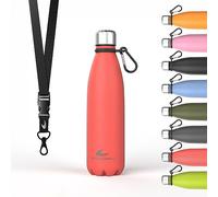 Daikoku - Botella Termica de Acero Inoxidable 500ML | A Prueba de Fugas | Bebidas Calientes por 12 Horas y Frías por 24 | Seguro y Saludable | Ideal para Senderismo, Gimnasio, Oficina | Coral