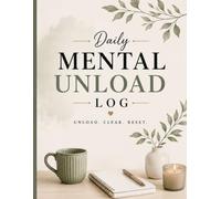 Daily Mental Unload Log: A Guided Journal for Brain Dumps, Stress Relief, Mental Clarity, and Daily Reflection