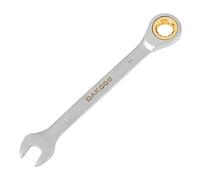 DAKCOS Llave combinada de trinquete Llave fija con carraca de 14mm, Cr-V