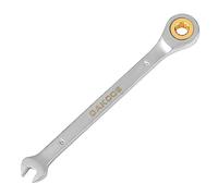 DAKCOS Llave combinada de trinquete Llave fija con carraca de 6mm, Cr-V