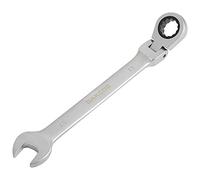 DAKCOS Llave combinada flexible Llave fija con carraca 13mm, Cr-V | Llave de trinquete articulada