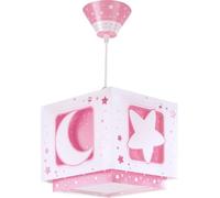 Dalber 63232S Moon and Stars, Lámpara Colgante Luna y Estrellas Rosa, E27