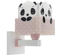 Dalber Lámpara Aplique Infantil De Pared Panda Rosa, 63169S, E27