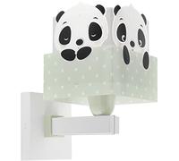 Dalber Lámpara Aplique Infantil De Pared Panda Verde, 63169H, E27
