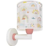 Dalber Lámpara Aplique Pared Infantil Arcoiris Multicolor 41199 E27 | Lámpara aplique de pared con instalación directa a la corriente o mediante cable con interruptor incluido.