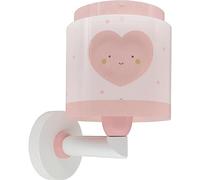 Dalber Lámpara Aplique Pared Infantil Baby Dreams Corazones Rosa 76019S