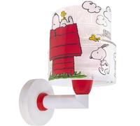 Dalber Lámpara Aplique Pared Infantil Snoopy 76309 E27 | Lámpara aplique de pared con instalación directa a la corriente o mediante cable con interruptor incluido.