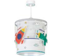 Dalber Lámpara De Techo Colgante Infantil Baby Travel Coches y Aviones, 61682M, E27, lámparas infantiles, habitación niño.