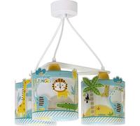 Dalber Lámpara Infantil de Techo 3 Luces My Little Jungle Animales Jungla, E27