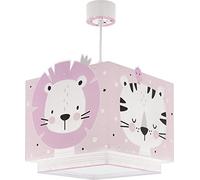 Dalber Lámpara Infantil De Techo Colgante Baby Jungle Jungla Rosa Oso León Tigre Conejo Animales, 63112S, E27