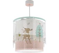 Dalber Lámpara Infantil De Techo Colgante Loving Deer Ciervo animales Rosa (61272), lámparas infantiles