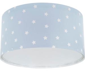 Dalber Lámpara plafón de techo infantil Star Light Estrellas Azul, plafones infantiles, 82216T, E27