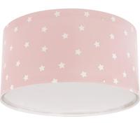 Dalber Lámpara Plafón Techo Infantil Estrellas Rosa E27 | E27 - 2 x 15W; plafones infantiles; Star Light