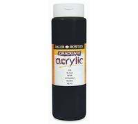Daler Rowney Acrylic : Pintura Acrílica : 500ml : Negro