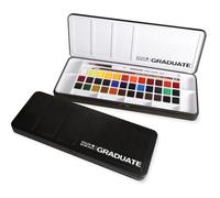DALER ROWNEY Acuarelas Graduate Estuche de 36 Medios Godets (Set de 3)