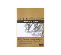 Daler Rowney Fine Grain Bloc Papel Grueso Grano Fino Encolado Retrato A3 200G 30 hojas