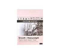 Daler Rowney Smooth Heavyweight Bloc Liso Encolado Retrato A3 220G 25 hojas