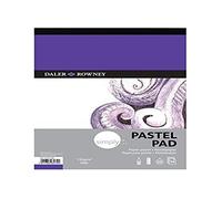 Daler Rowney Bloc Encolado ideal para Pastel DALER ROWNEY Simply, de Formato 29,7 x 42 cm, con 16 Hojas de Papel de 150 g/m2 de Grano Texturado