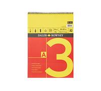 Daler Rowney - Cuaderno de pintura (espiral, tamaño A3, 25 hojas, acuarela y otras técnicas)