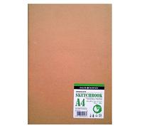 Daler Rowney Cuaderno Grapado Ideal para Dibujo Graduate, de Formato 21 x 29,7 cm, con 20 Hojas de Papel de 140 g/m2 de Grano Fino