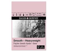 Daler Rowney Dr Smooth Heavyweight Bloc Liso Enc Retrato A5 220G 25H
