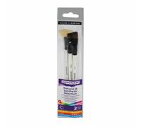 Pincel daler rowney graduate mango corto blister de 3
