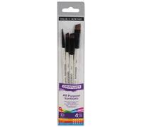 Daler Rowney Estuche con 4 Pinceles DALER ROWNEY Graduate : Angular 1/8”, 1/4”, 3/8”, 1/2”
