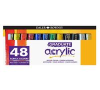 Daler Rowney – Set de pinturas acrílicas Graduate 48 x 22 ml