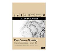 Daler-Rowney Bloc Dibujo Grano Fino 120g A3 30H Blancas