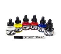 Daler Rowney Fw Primary Set Tintas Frasco 6 X 29.5Ml