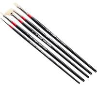 Daler Rowney Georgian Estuche Pinceles Mango Largo 500 - 5 Unidades