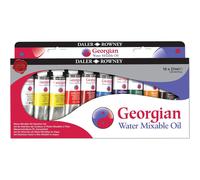 Daler-Rowney : Georgian Water Mixable Oil : Selection Set : Set de 10 tubos de 37ml