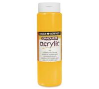 Daler-Rowney Graduate Acrílico Bote de tinta Paint 500ml - Cadmio Hue Amarillo
