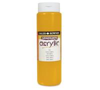 Daler-Rowney Graduate Acrílico Bote de tinta Paint 500ml - Oro Imitación