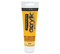 Daler Rowney Graduate Acrylic 120ml Cadmium Yellow Deep Hue (618)