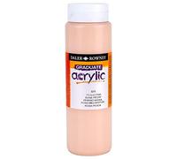 Daler-Rowney Graduate Acrylic 500ml Paint Ink Bottle - Port Pink