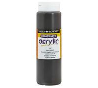 Daler-Rowney Graduate Acrylic 500ml Paint Ink Bottle - Raw Umber