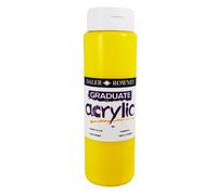 Daler Rowney Graduate - Bote de pintura acrílica (500 ml), color amarillo