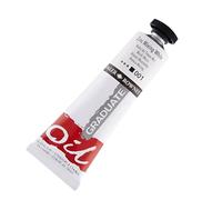 Daler Rowney : Graduate Oil Paint : 38ml : Zinc Mixing White