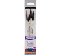 Daler-rowney graduate, pincel multitécnica, pelo sintético, mango co