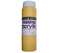 Daler Rowney Graduate - Pintura acrílica (500 ml), color amarillo Nápoles