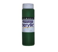 Daler Rowney Graduate - Pintura acrílica (500 ml), color verde vejiga