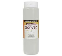 Daler-Rowney Graduate - Pintura acrílica (bote de 500 ml), color blanco perla