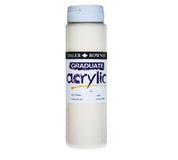 Daler-Rowney Graduate - Pintura acrílica (bote de 500 ml), color ocre (Titan)