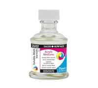 Daler Rowney: Medios Para Acrílicos: Barniz Mate Soluble 75ml: Ideal Para Usar Con Pinturas Cryla & System 3