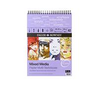 Daler-Rowney Optima Bloc Multitécnica 250g A3 30 Hojas Blancas