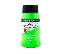 Daler Rowney Pintura acrílica sistema 3 Fluorescent Green (349)