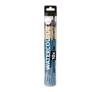 Daler rowney - set pinceles pintura acuarela 10 piezas
