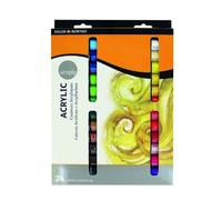 Daler Rowney – Set de pintura acrílica Simply Color 24 x 12 ml